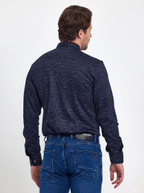 Сорочка Trend Collection модель TC9562BlueRBSHKMN Фото