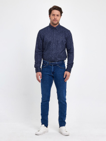 Рубашка повседневная Trend Collection модель TC9560DarkBlueRBSHKMN Рубашка повседневная Trend Collection модель TC9560DarkBlueRBSHKMN Фото