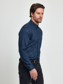 Сорочка Trend Collection модель TC9558BlueGreenRBSHKMN Фото