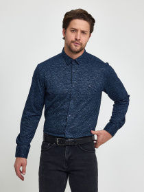 Рубашка повседневная Trend Collection модель TC9558BlueGreenRBSHKMN Рубашка повседневная Trend Collection модель TC9558BlueGreenRBSHKMN Фото