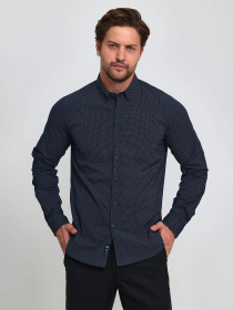 Сорочка Trend Collection модель TC9462DarkBlueRBSHKMN Фото