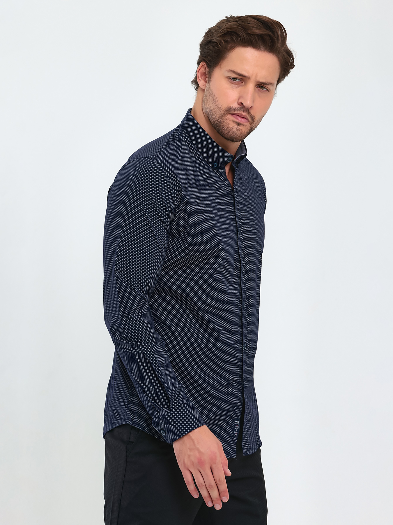 Сорочка повсякденна Trend Collection модель TC9462DarkBlueRBSHKMN Фото