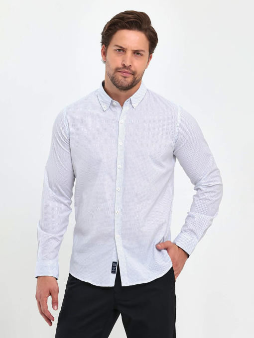 Сорочка Trend Collection модель TC9460WhiteRBSHKMN Фото