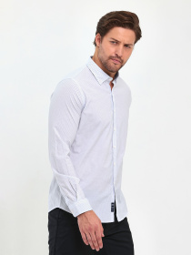 Рубашка повседневная Trend Collection модель TC9460WhiteRBSHKMN Фото