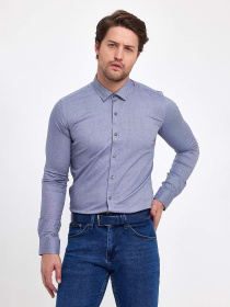 Сорочка Trend Collection модель TC9405GreyRBSHKMN Фото