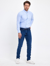 Сорочка повсякденна Trend Collection модель TC9404LightBlueRBSHKMN Фото