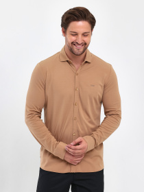 Рубашка Trend Collection модель TC9402BrownRBSHKMN Фото