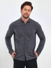 Сорочка Trend Collection модель TC9399GreyRBSHKMN Фото