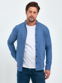 Сорочка Trend Collection модель TC9343BlueRBSHKMN Фото