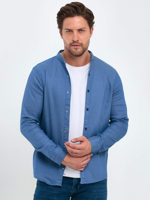 Рубашка Trend Collection модель TC9343BlueRBSHKMN Фото