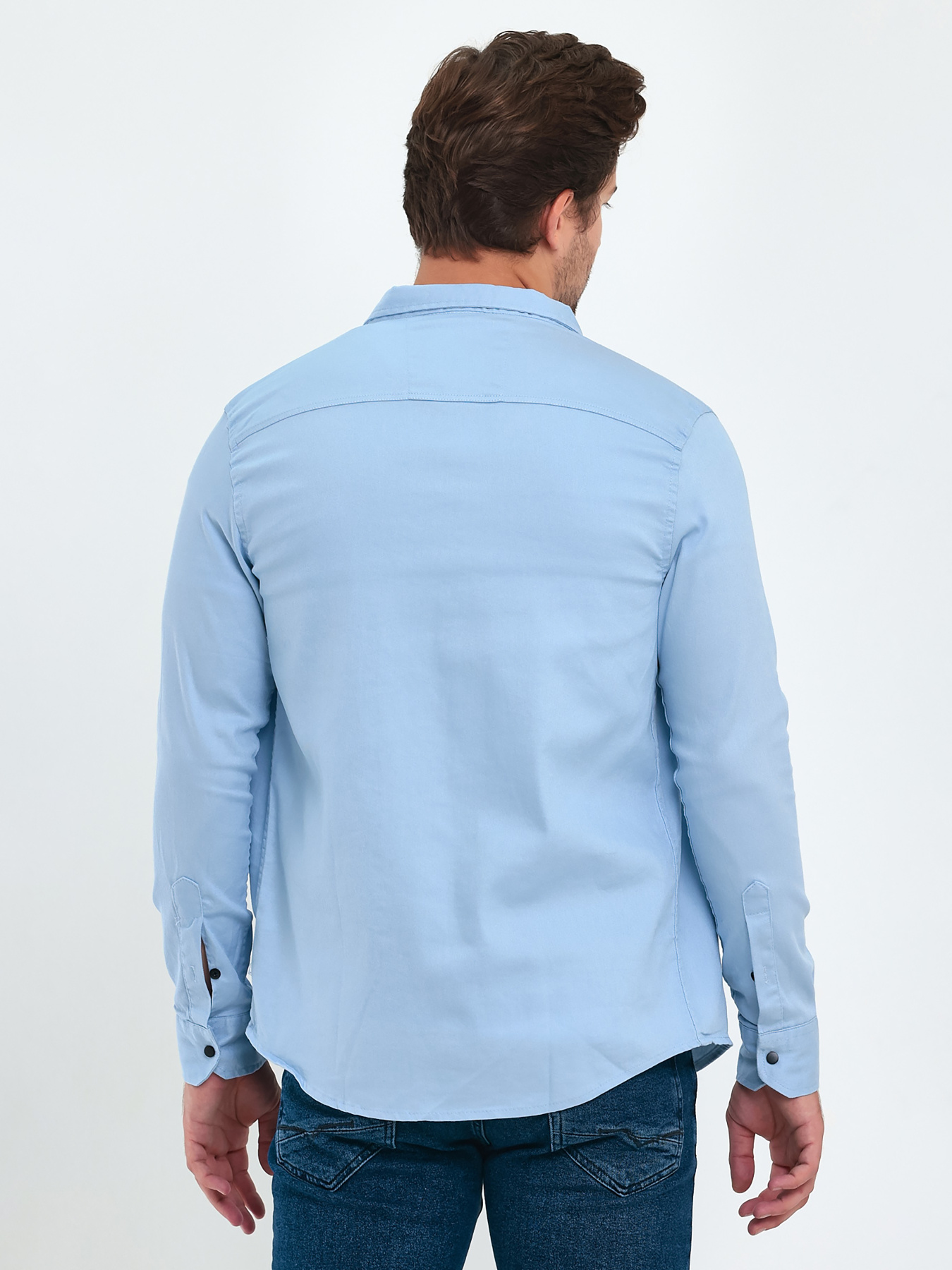 Сорочка Trend Collection модель TC9338LightBlueRBSHKMN Фото