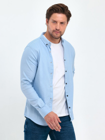 Сорочка Trend Collection модель TC9338LightBlueRBSHKMN Фото