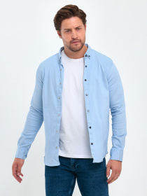 Сорочка Trend Collection модель TC9338LightBlueRBSHKMN Фото