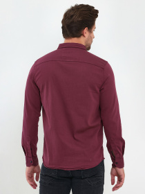 Сорочка Trend Collection модель TC9337BordoRBSHKMN Фото