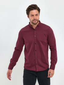 Рубашка повседневная Trend Collection модель TC9337BordoRBSHKMN Фото