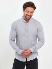 Сорочка Trend Collection модель TC9284LightGreyRBSHKMN Фото