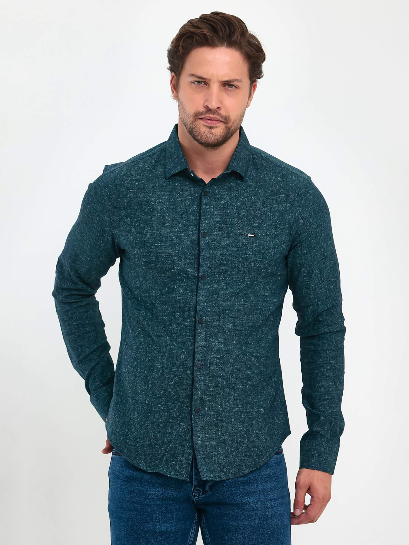 Сорочка Trend Collection модель TC9282DarkBlueRBSHKMN Фото