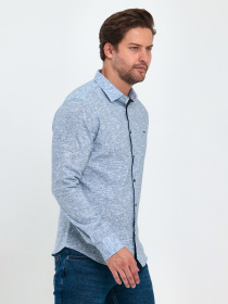 Сорочка повсякденна Trend Collection модель TC9281BlueRBSHKMN Фото