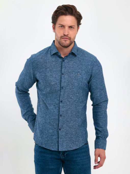 Рубашка Trend Collection модель TC9280BlueRBSHKMN Фото