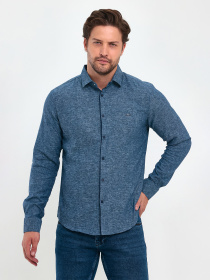 Рубашка повседневная Trend Collection модель TC9280BlueRBSHKMN Фото