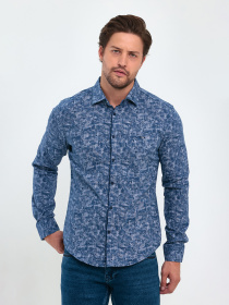 Рубашка повседневная Trend Collection модель TC9278BlueRBSHKMN Рубашка повседневная Trend Collection модель TC9278BlueRBSHKMN Фото