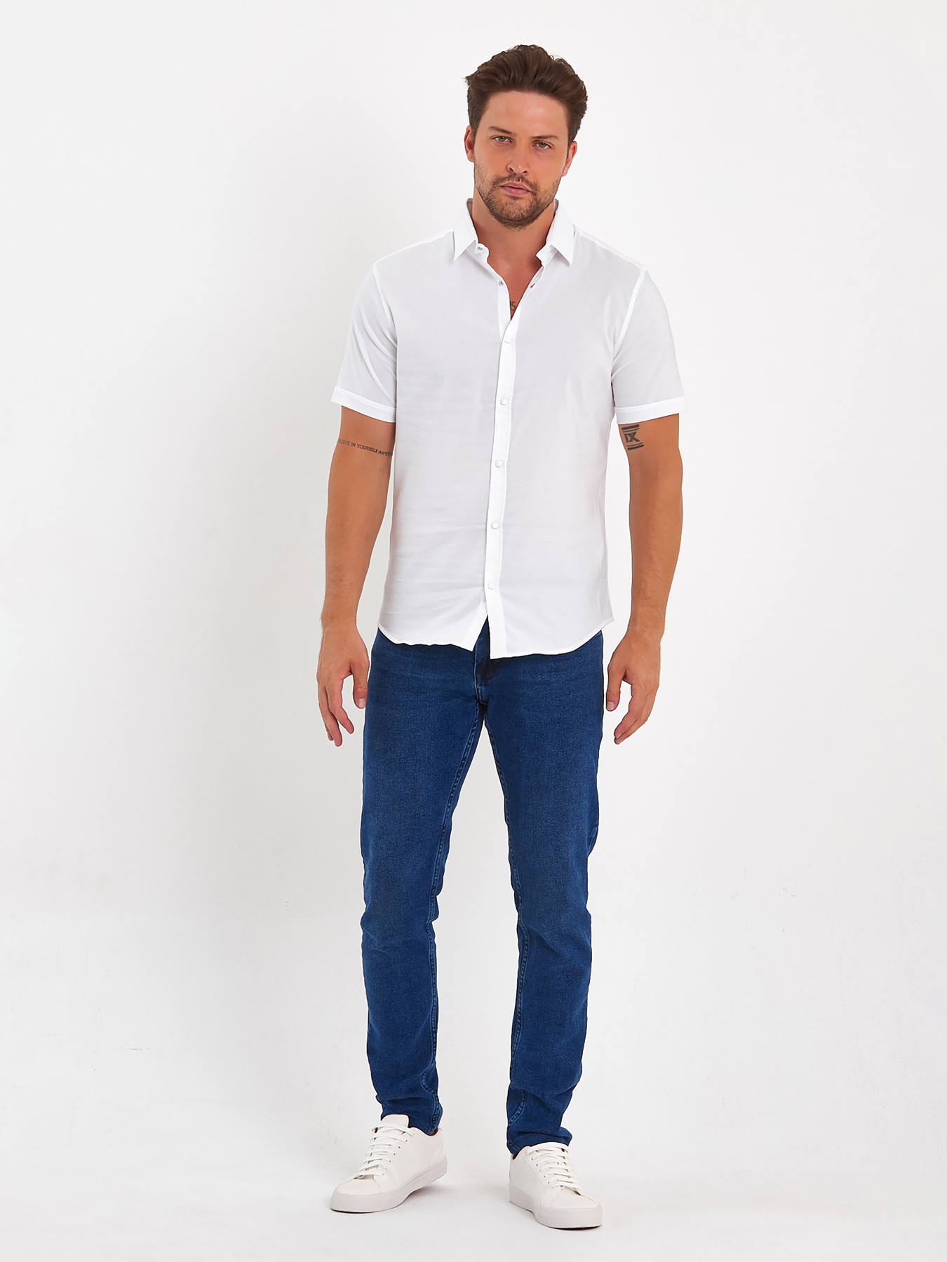 Рубашка Trend Collection модель TC8878WhiteRBSHKMN Фото