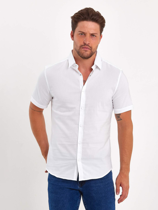 Сорочка Trend Collection модель TC8878WhiteRBSHKMN Фото