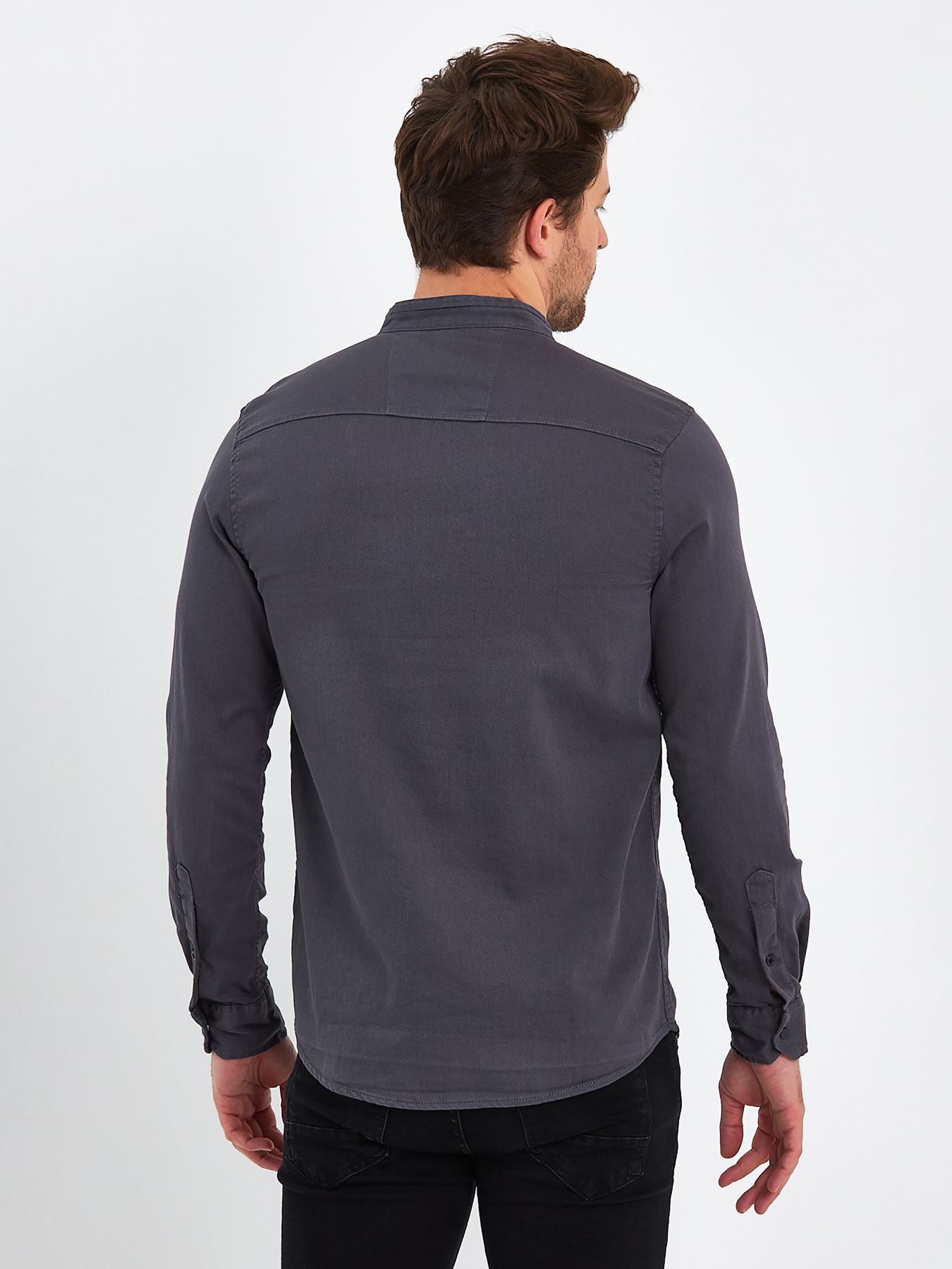 Сорочка Trend Collection модель TC8208DarkGreyRBSHKMN Фото