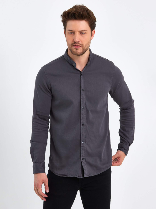 Рубашка Trend Collection модель TC8208DarkGreyRBSHKMN Фото