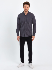 Сорочка повсякденна Trend Collection модель TC8208DarkGreyRBSHKMN Фото