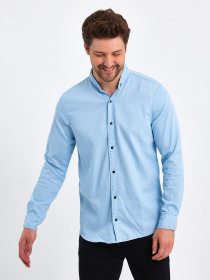 Сорочка Trend Collection модель TC8207LightBlueRBSHKMN Фото