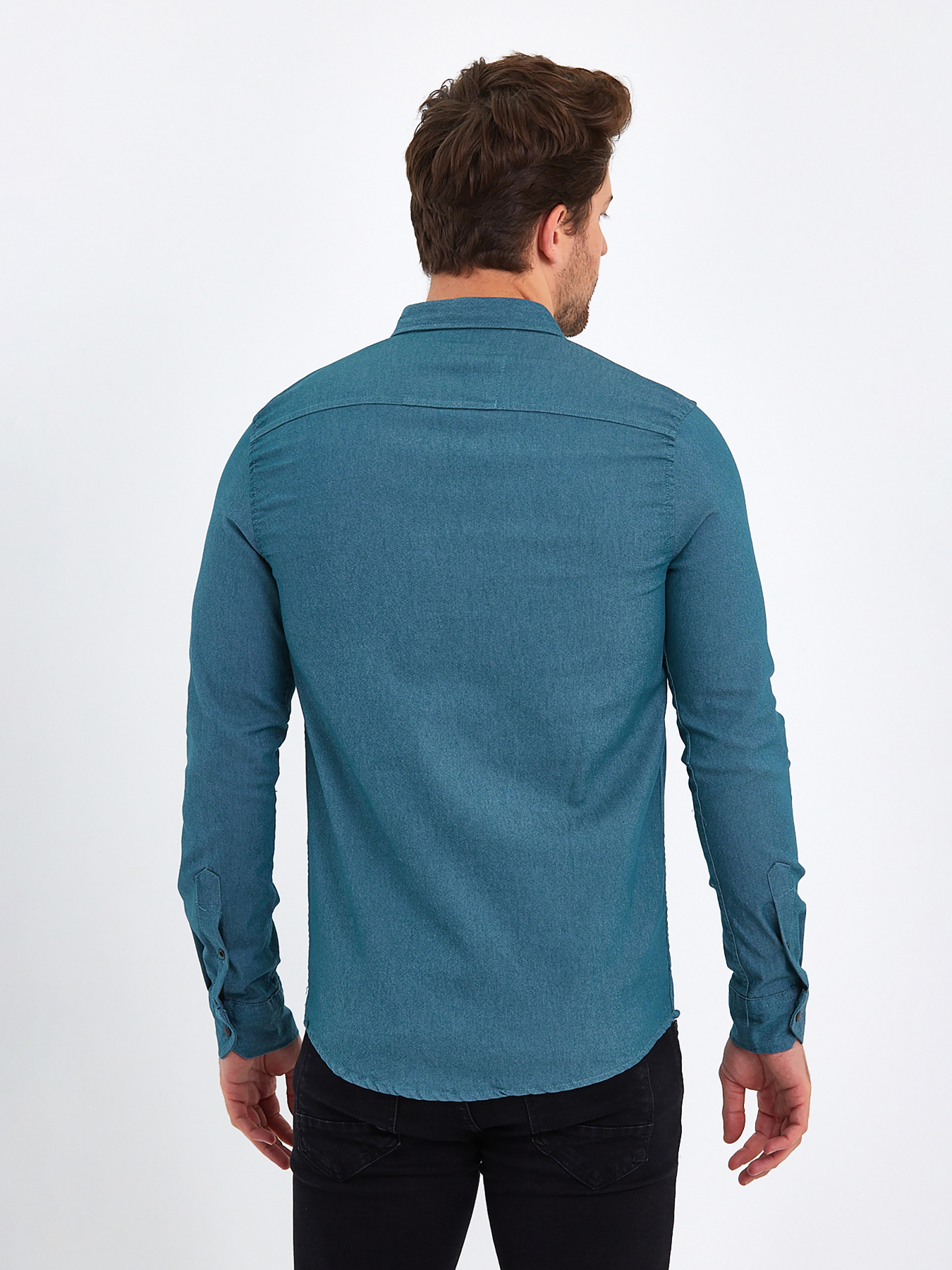 Сорочка Trend Collection модель TC8206EmeraldRBSHKMN Фото