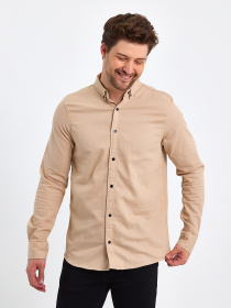 Сорочка Trend Collection модель TC8205SandRBSHKMN Фото