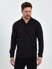 Лонгслив Trend Collection модель TC8137BlackRBSHKMN Фото