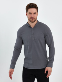 Сорочка Trend Collection модель TC8131GreyRBSHKMN Фото