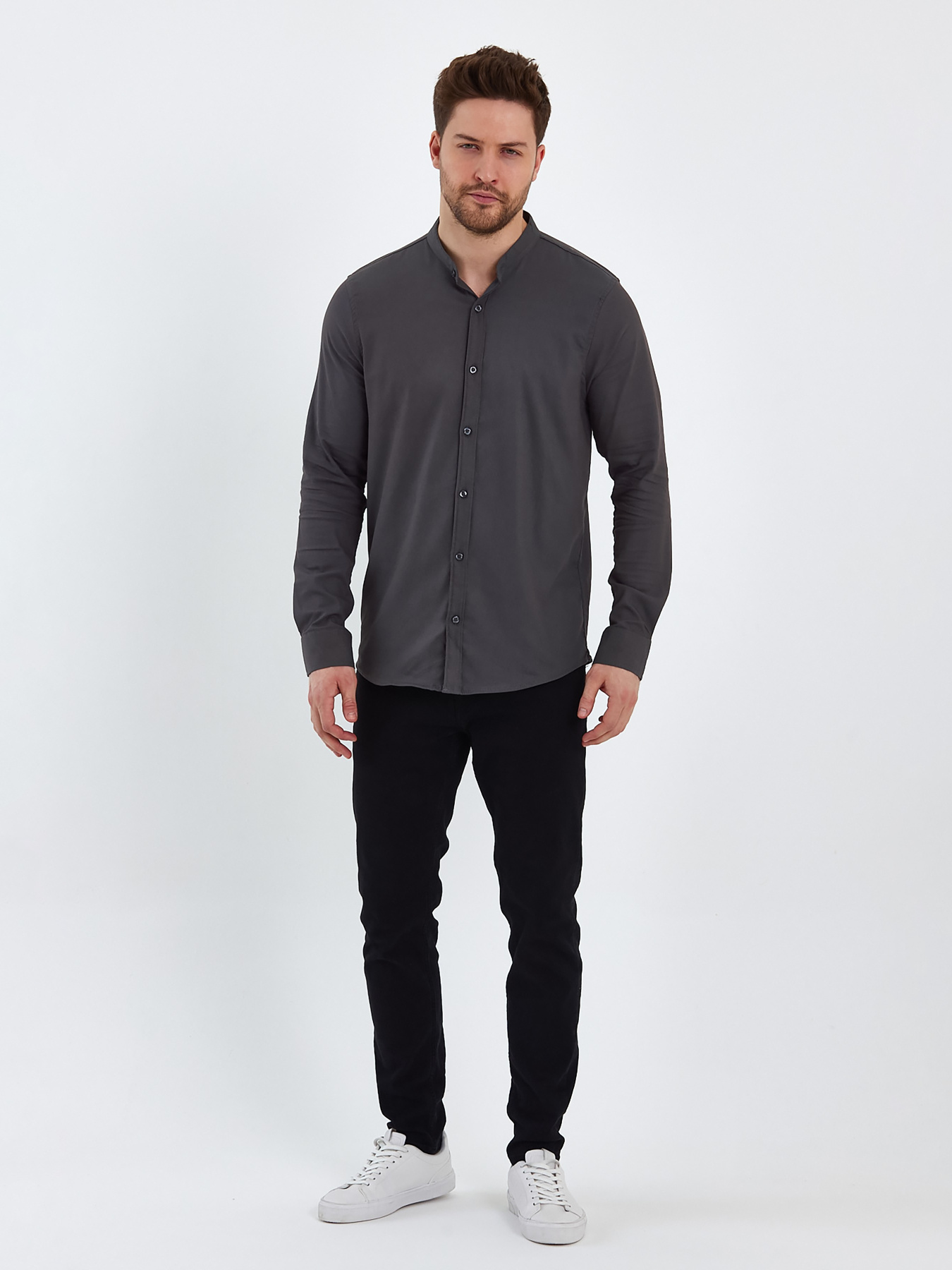 Сорочка Trend Collection модель TC8128BlackRBSHKMN Фото