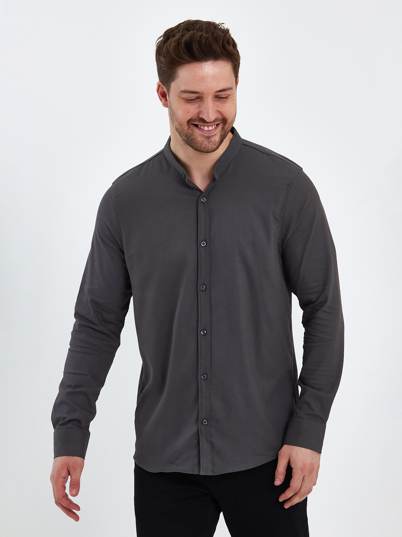 Сорочка Trend Collection модель TC8128BlackRBSHKMN Фото