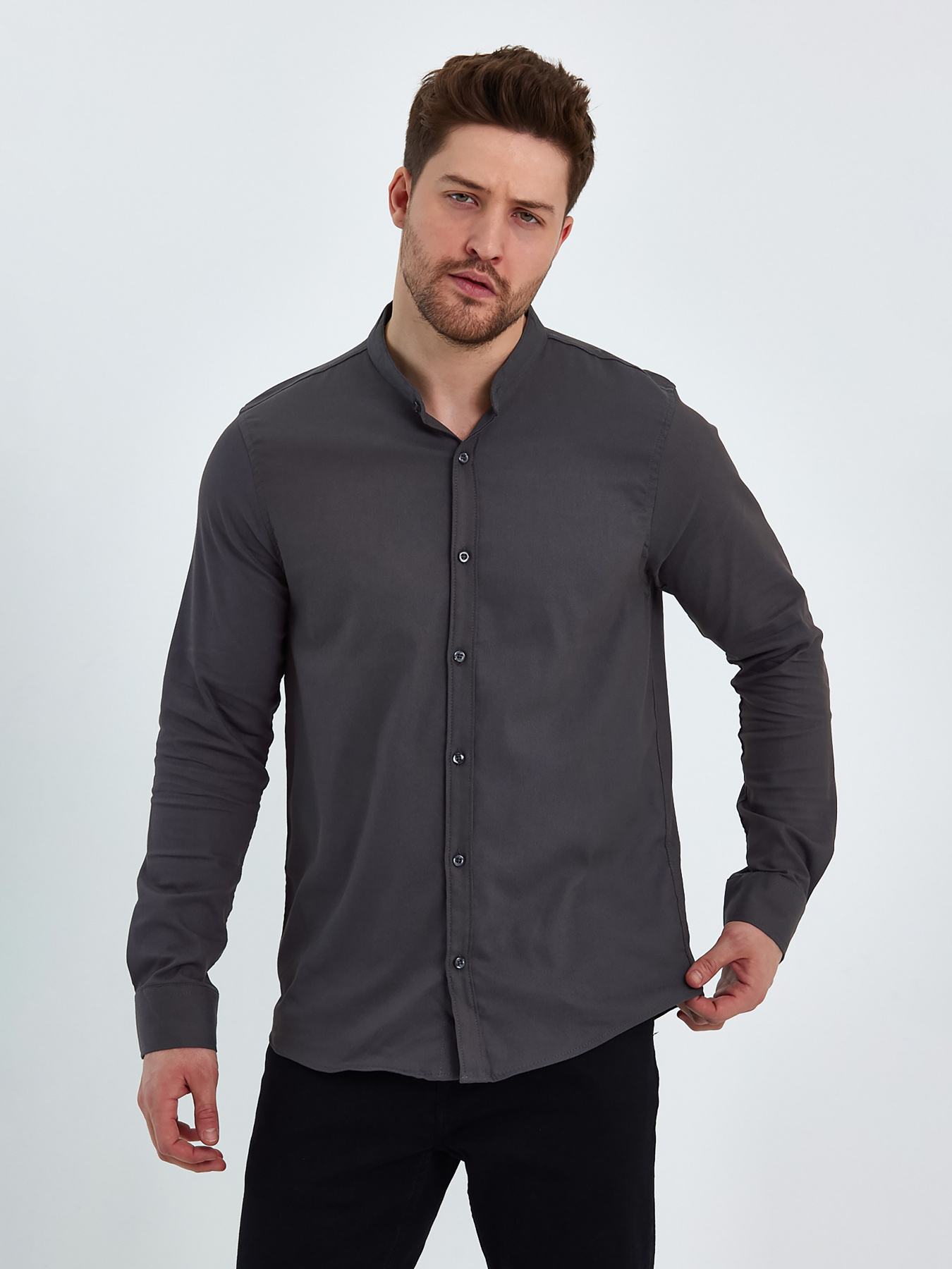 Сорочка Trend Collection модель TC8128BlackRBSHKMN Фото