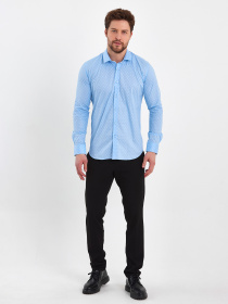 Сорочка Trend Collection модель TC8080LightBlueRBSHKMN Фото