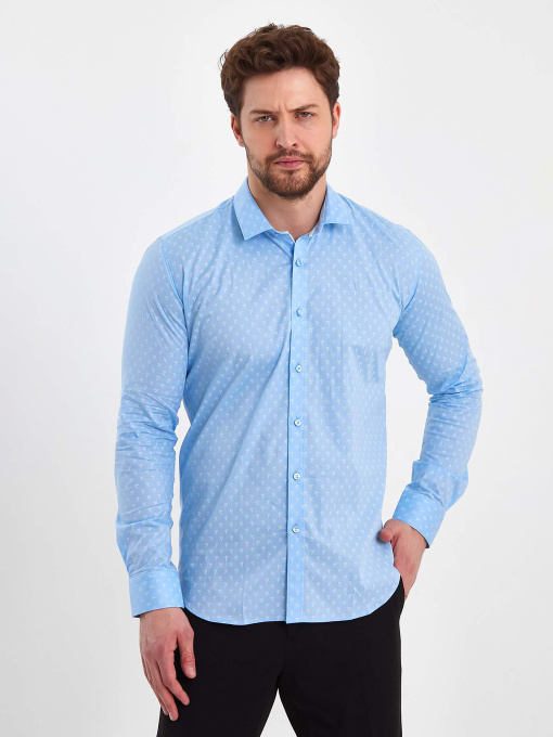 Рубашка Trend Collection модель TC8080LightBlueRBSHKMN Фото