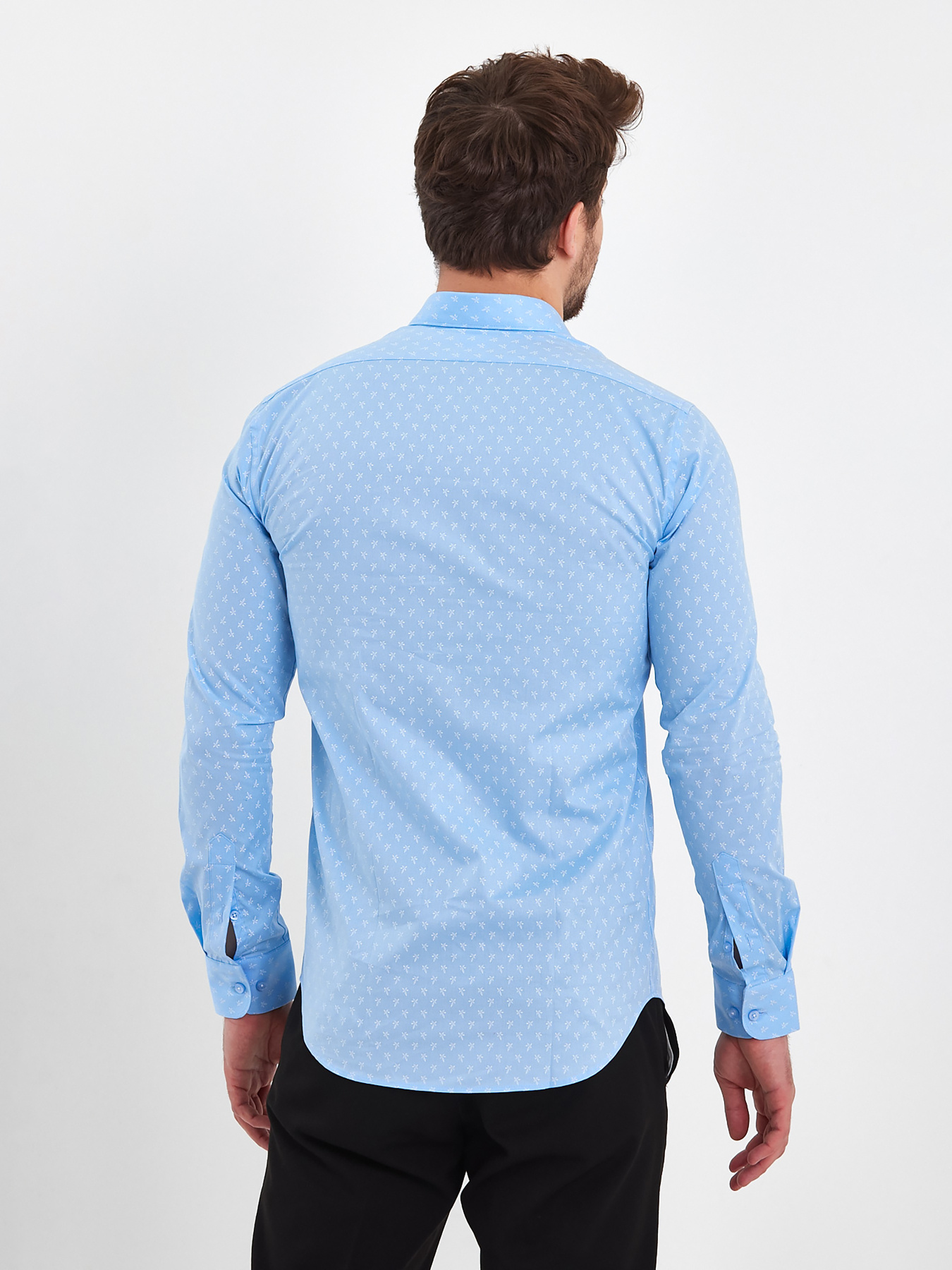 Сорочка повсякденна Trend Collection модель TC8080LightBlueRBSHKMN Фото