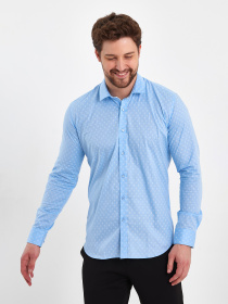 Сорочка повсякденна Trend Collection модель TC8080LightBlueRBSHKMN Фото