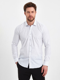 Сорочка Trend Collection модель TC8079WhiteRBSHKMN Фото