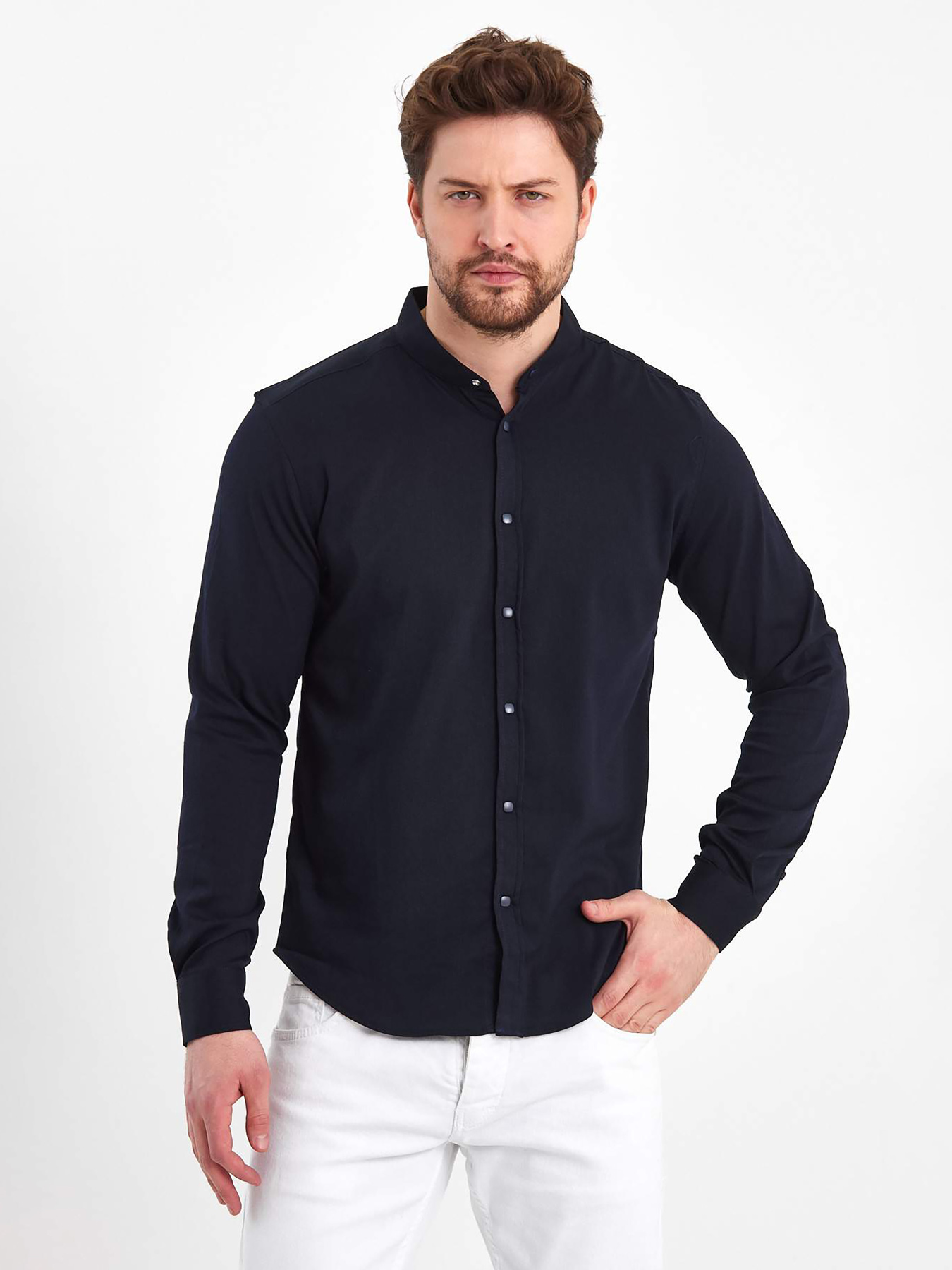 Сорочка Trend Collection модель TC7804DarkBlueRBSHKMN Фото