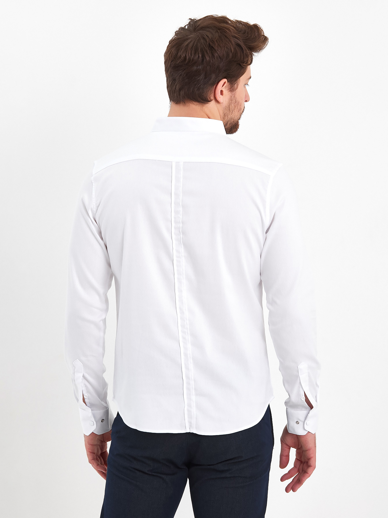 Сорочка Trend Collection модель TC7802WhiteRBSHKMN Фото