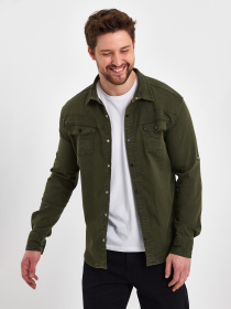 Сорочка повсякденна Trend Collection модель TC7615KhakiRBSHKMN Сорочка повсякденна Trend Collection модель TC7615KhakiRBSHKMN Фото