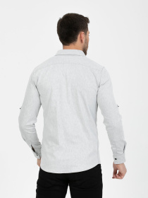 Рубашка Trend Collection модель TC7433LightGreyRBSHKMN Фото