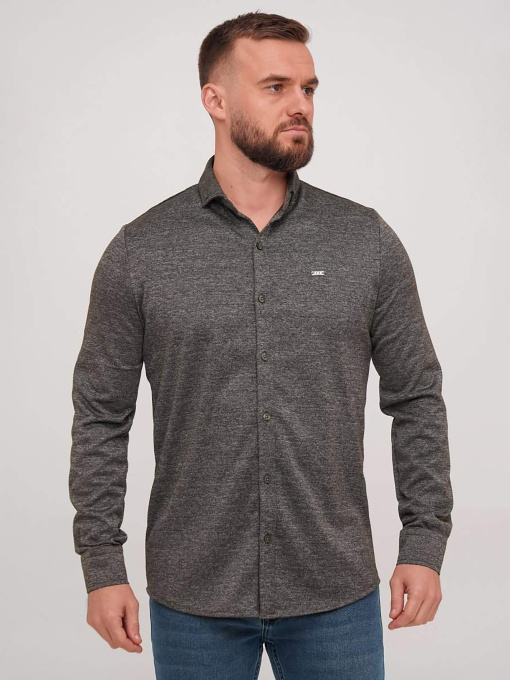 Сорочка повсякденна Trend Collection модель TC7128GreyBrownRBSHKMN Фото