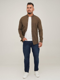 Сорочка Trend Collection модель TC6568DarkKhakiRBSHKMN Фото