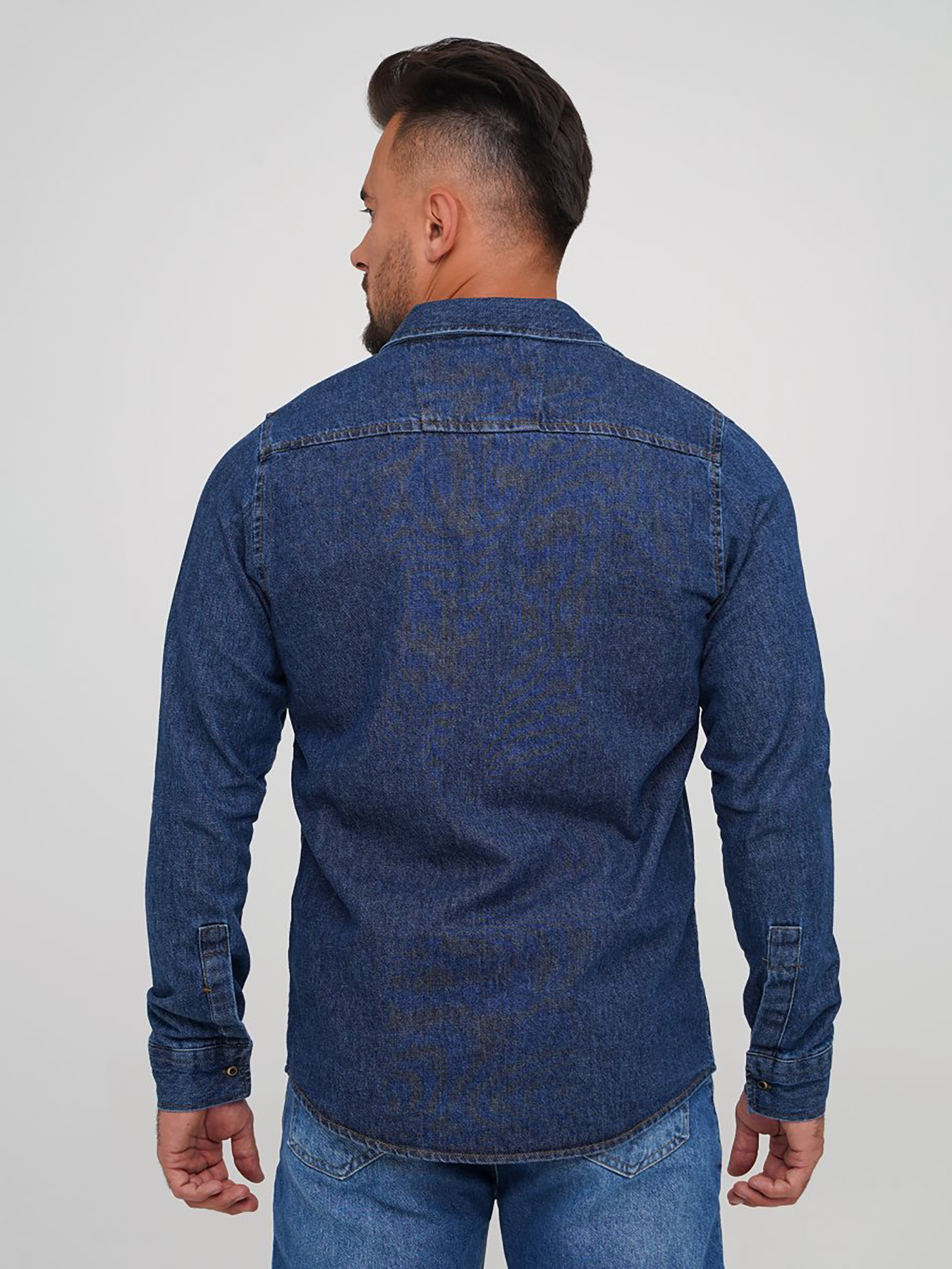 Рубашка Trend Collection модель TC6566BlueRBSHKMN Фото